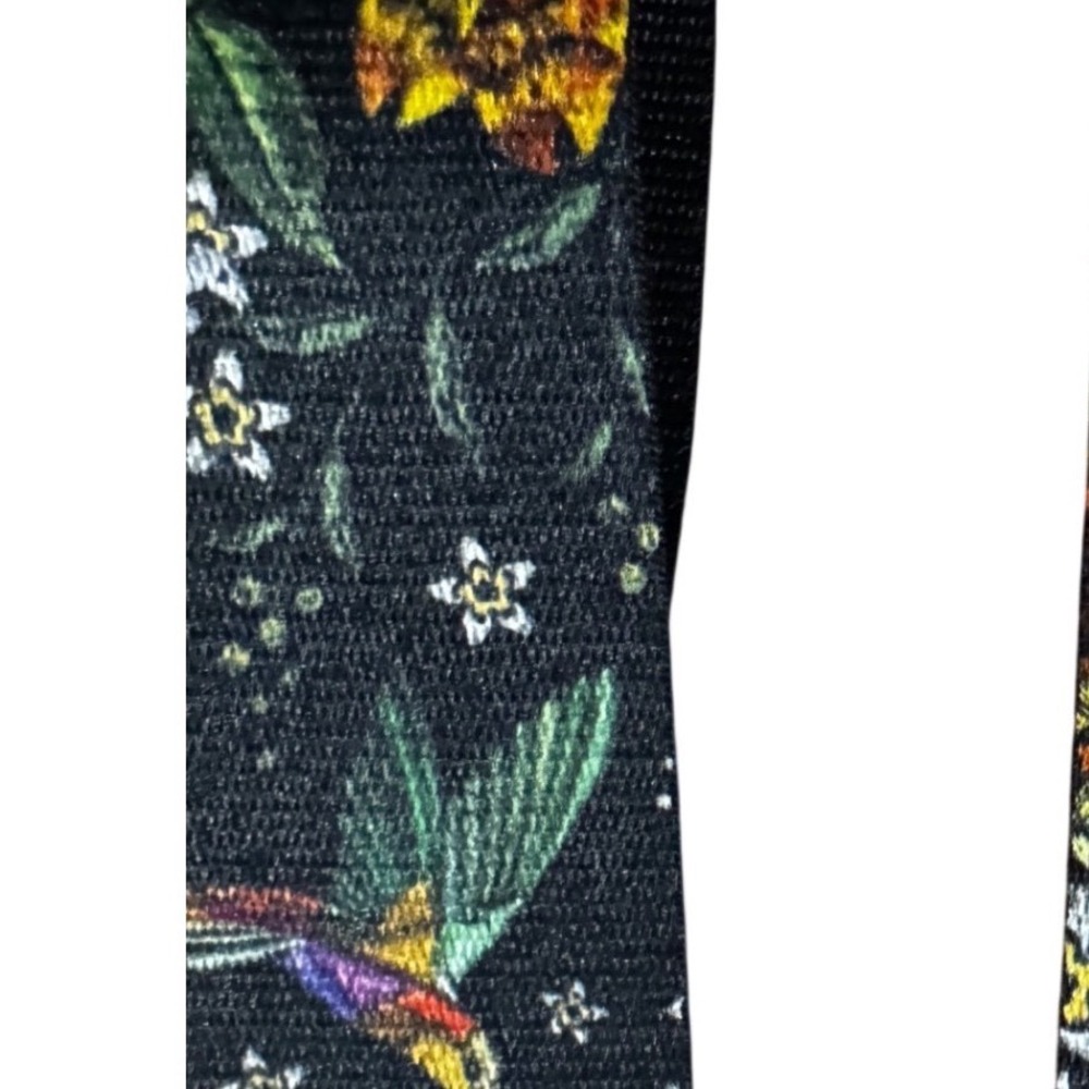 Unbranded Crossbody Strap Women OS Black Excellent Floral Hummingbird Adjustable - Picture 6 of 6